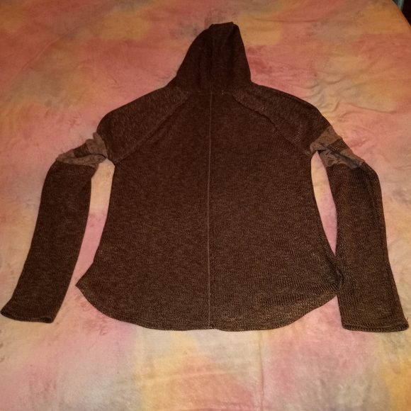 💕5 for 25$ Medium JOLT Olive Green Cozy Hooded Sweatshirt - Picture 7 of 8